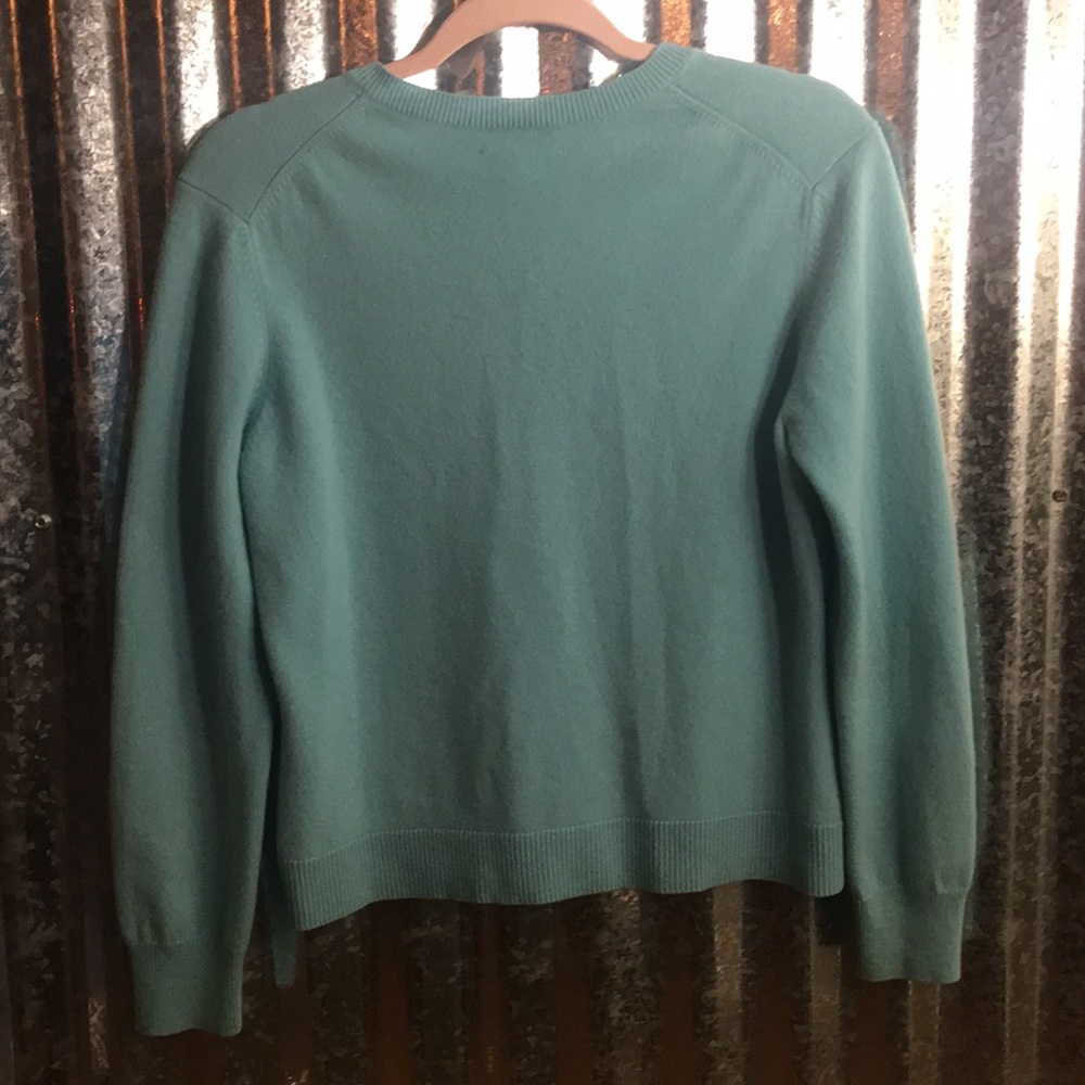 Talbots cashmere cardigan - Picture 3 of 7